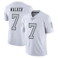 LV.Raiders #7 Quay Walker Player White Limited Color Rush Home Game Ddoa Stitched Jerseys