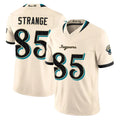 J.Jaguars #85 Brenton Strange Player Natural Limited 2026 Rivalries Collection Game Ddoa Stitched Jerseys