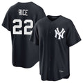 NY.Yankees #22 Ben Rice Player Navy Game Home Ddoa Stitched Jerseys