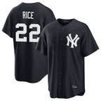 NY.Yankees #22 Ben Rice Player Navy Game Home Ddoa Stitched Jerseys