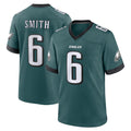 P.Eagles #6 DeVonta Smith Player Green Home Game Ddoa Stitched Jerseys