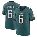 P.Eagles #6 DeVonta Smith Player Green Home Game Ddoa Stitched Jerseys
