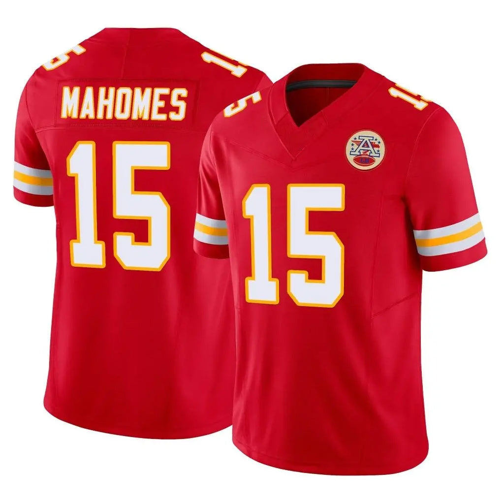 KC.Chiefs #15 Patrick Mahomes Player Red Limited Vapor F.U.S.E. Home Game Ddoa Stitched Jerseys
