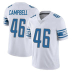 D.Lions #46 Jack Campbell Player White Limited Vapor Untouchable Home Game Ddoa Stitched Jerseys