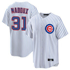 C.Cubs #31 Greg Maddux Player White Game Home Ddoa Stitched Jerseys