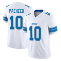 D.Lions #10 Isiah Pacheco Player White Limited Vapor F.U.S.E. Alternate Home Game Ddoa Stitched Jerseys