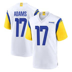 LA.Rams #17 Davante Adams Player White Home Game Ddoa Stitched Jerseys