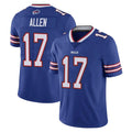 B.Bills #17 Josh Allen Player Royal Vapor Untouchable Limited Ddoa Stitched Jerseys