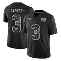 NY.Giants #3 Abdul Carter Player Black Limited 2026 Salute to Service Home Game Ddoa Stitched Jerseys