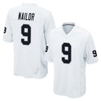 LV.Raiders #9 Jalen Nailor Player White Home Game Ddoa Stitched Jerseys