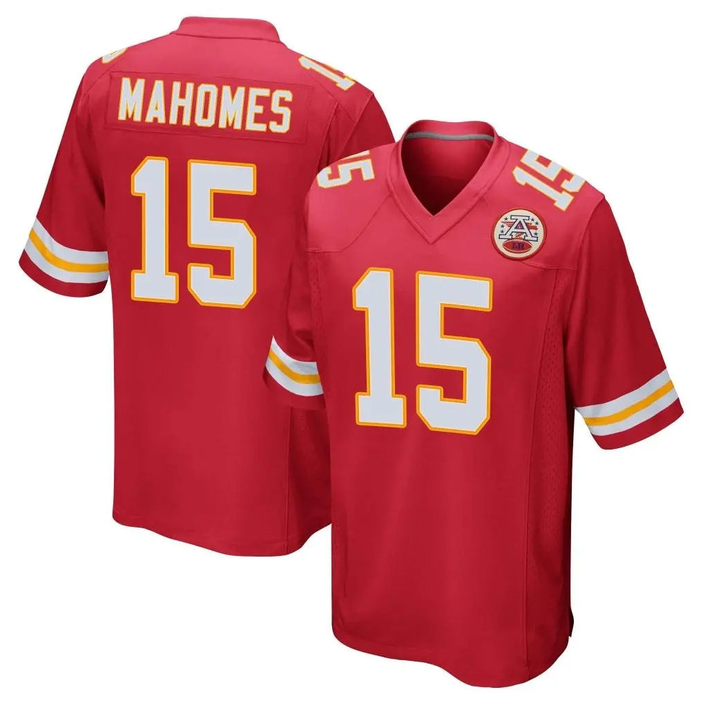 KC.Chiefs #15 Patrick Mahomes Player Red Home Game Ddoa Stitched Jerseys