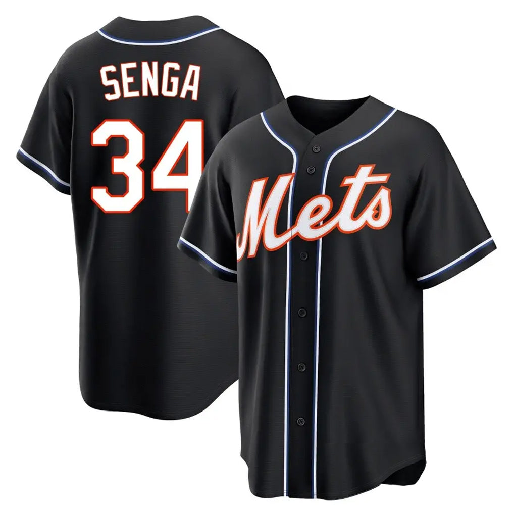 NY.Mets #34 Kodai Senga Player Black Fashion Out Game Ddoa Stitched Jerseys
