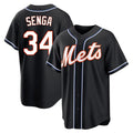 NY.Mets #34 Kodai Senga Player Black Fashion Out Game Ddoa Stitched Jerseys