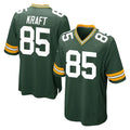 GB.Packers #85 Tucker Kraft Player Green Home Game Ddoa Stitched Jerseys