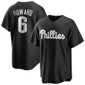P.Phillies #6 Ryan Howard Player Black Alt Fashion Home Game Ddoa Stitched Jerseys