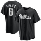 P.Phillies #6 Ryan Howard Player Black Alt Fashion Home Game Ddoa Stitched Jerseys
