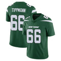 NY.Jets #66 Joe Tippmann Player Green Limited Vapor Home Game Ddoa Stitched Jerseys