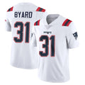 NE.Patriots #31 Kevin Byard Player White Vapor Untouchable Home Game Ddoa Stitched Jerseys