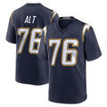LA.Chargers #76 Joe Alt Player Navy Alternate Home Game Ddoa Stitched Jerseys