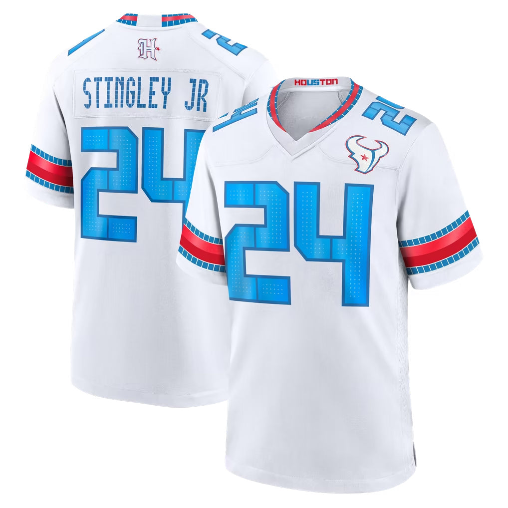 H.Texans #24 Derek Stingley Jr. Player Whtie 2026 Rivalries Vapor Home Game Ddoa Stitched jerseys