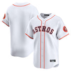 H.Astros ## Astros Blank Player White Home Limited Ddoa Stitched Jerseys