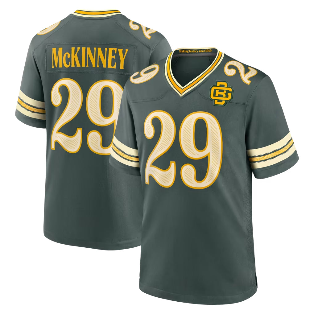 GB.Packers #29 Xavier McKinney Player Green 2026 Rivalries Collection Home Game Ddoa Stitched Jerseys