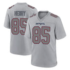 NE.Patriots #85 Hunter Henry Player Gray Fashion Limited Home Game Ddoa Stitched Jerseys