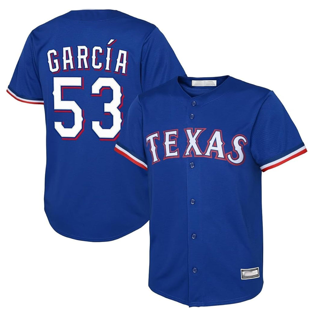 T.Rangers #53 Adolis Garcia Player Royal Home Limited Ddoa Stitched Jerseys