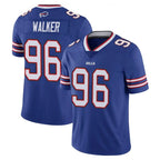 B.Bills #96 Deone Walker Player Royal Vapor Untouchable Limited Ddoa Stitched Jerseys