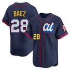 D.Tigers #28 Javier B¨¢ez Player Navy Limited American League All-Star Edition Ddoa Stitched Jerseys