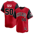 C.White Sox #50 Lenyn Sosa Player Red City Connect Limited Home Ddoa Stitched Jerseys