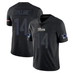 NE.Patriots #14 Robert Spillane Player Black Impact LImited Home Game Ddoa Stitched Jerseys
