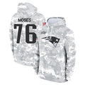 NE.Patriots #76 Morgan Moses Player Arctic Camo Salute to Service Pullover Hoodies Limited Game Ddoa Stitched Jerseys