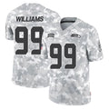 S.Seahawks #99 Leonard Williams Player Arctic Camo Limited Salute To Service Home Game Ddoa Stitched Jerseys