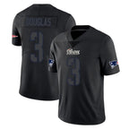 NE.Patriots #3 DeMario Douglas Player Black Impact LImited Home Game Ddoa Stitched Jerseys