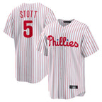 P.Phillies #5 Bryson Stott Player White Home Game Ddoa Stitched Jerseys