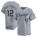 C.White Sox #12 Colson Montgomery Player Gray Road Limited Home Ddoa Stitched Jerseys