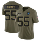 D.Lions #55 Derrick Barnes Player Olive 2025 Salute To Service Limited Home Game Ddoa Stitched Jerseys