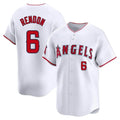 LA.Angels #6 Anthony Rendon Player White Limited Home Ddoa Stitched Jerseys