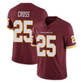 W.Commanders #25 Nick Cross Player Burgundy Limited Team Color Vapor Untouchable Home Game Ddoa Stitched Jerseys