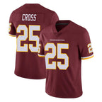 W.Commanders #25 Nick Cross Player Burgundy Limited Team Color Vapor Untouchable Home Game Ddoa Stitched Jerseys