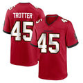 TB.Buccaneers #45 Josiah Trotte Player Red Home Game Ddoa Stitched Jerseys