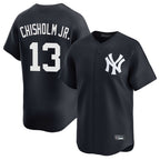 NY.Yankees #13 Jazz Chisholm Jr Player Navy Limited Game Ddoa Stitched Jerseys