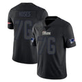 NE.Patriots #76 Morgan Moses Player Black Impact LImited Home Game Ddoa Stitched Jerseys