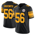 P.Steelers #56 Alex Highsmith Player Black Limited Color Rush Home Game Ddoa Stitched Jerseys