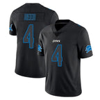 D.Lions #4 D.J. Reed Player Black Impact Limited Home Game Ddoa Stitched Jerseys