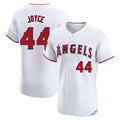 LA.Angels #44 Ben Joyce Player White Limited Elite Ddoa Stitched Home Jerseys