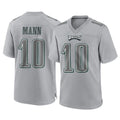 P.Eagles #10 Braden Mann Player Gray Atmosphere Fashion Home Game Ddoa Stitched Jerseys