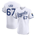 KC.Royals #67 Seth Lugo Player White Alt Limited Elite Home Ddoa Stitched Jerseys