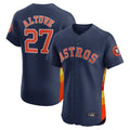 H.Astros #27 Jose Altuve Player Navy Limited Elite Home Ddoa Stitched Jerseys
